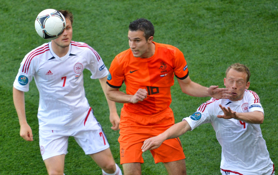 高清:荷兰0-1负丹麦爆冷门 小组出线前景堪忧