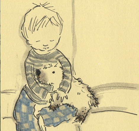 英国母亲晚画20分钟漫画孩子成长(组图)