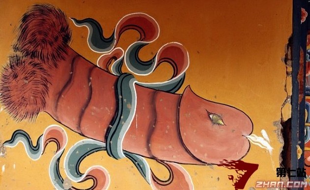 令人脸红心跳的不丹住房 满墙都是<em>生殖器</em>(图)-