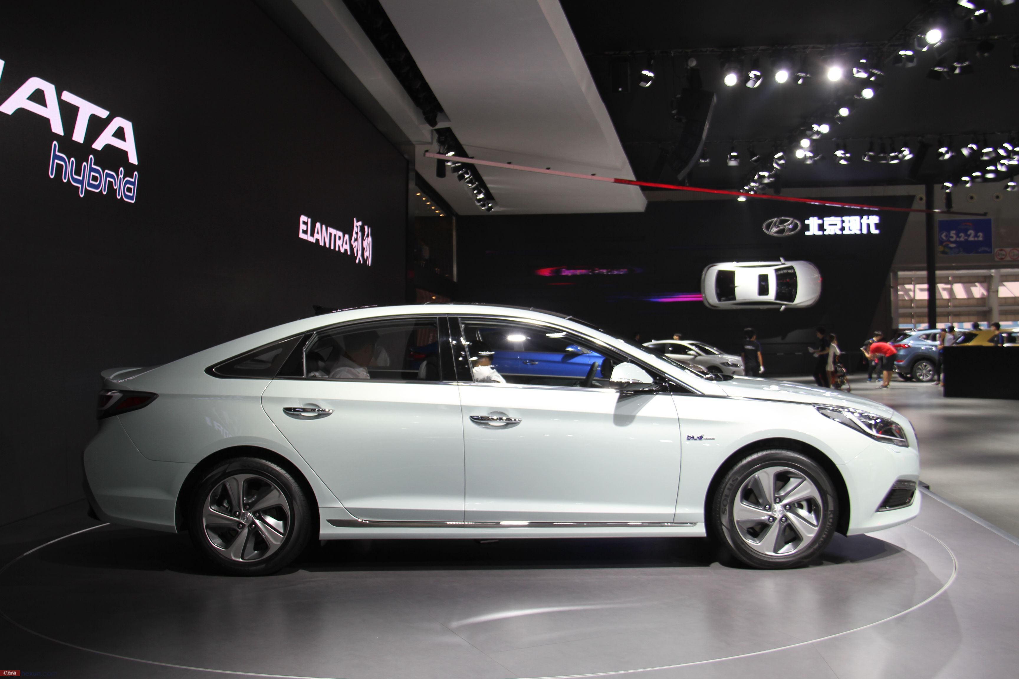 2015广州车展 北京现代索纳塔九混动实拍-汽车频道-和讯网