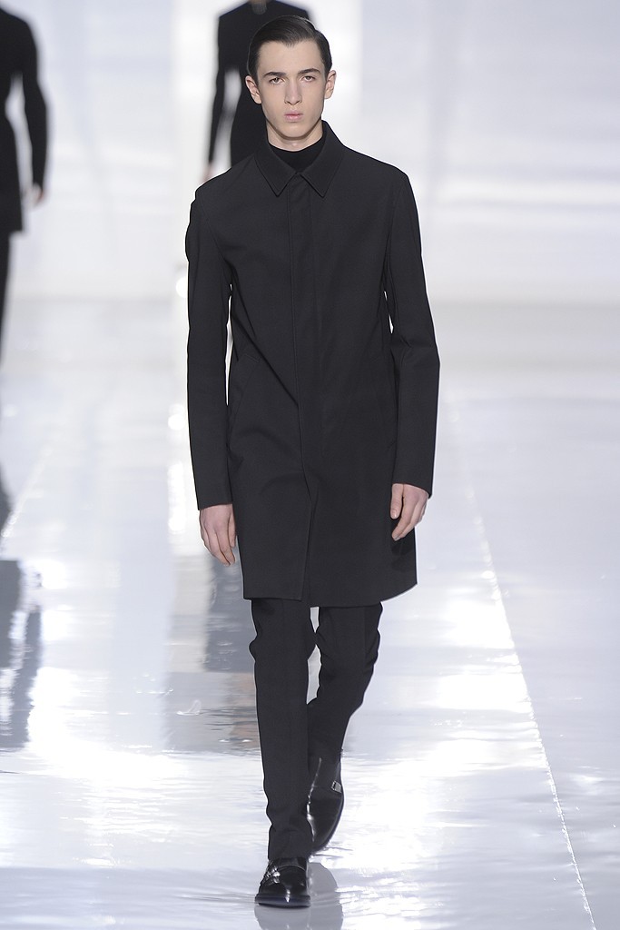 高清组图:dior homme 2013秋冬男装 黑白运动风
